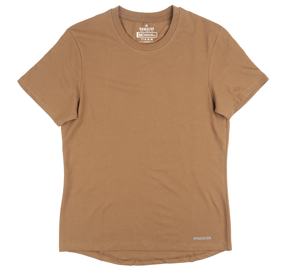 RAW GEAR T-SHIRT CLAY - RGM-01-0111