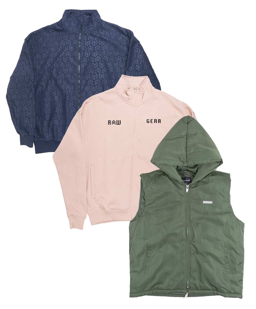 RAW GEAR ASSORTED JACKETS - RGJKT108