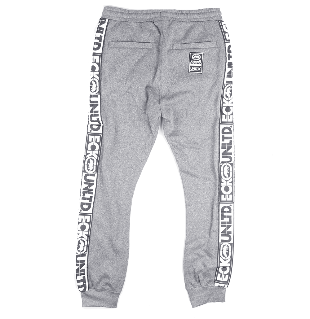 ECKO UNLTD FLEECE JOGGER PANTS GREY MARLED - EO12G729