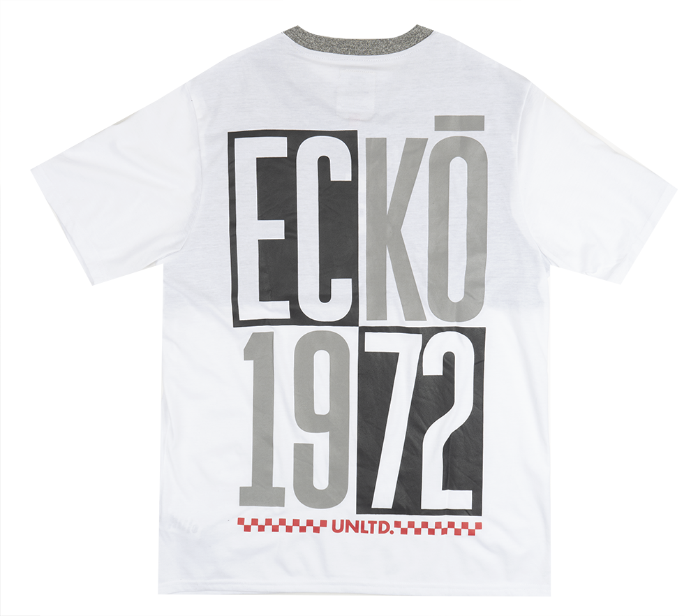 ECKO UNLTD LOGO T-SHIRT WHITE - E012K955