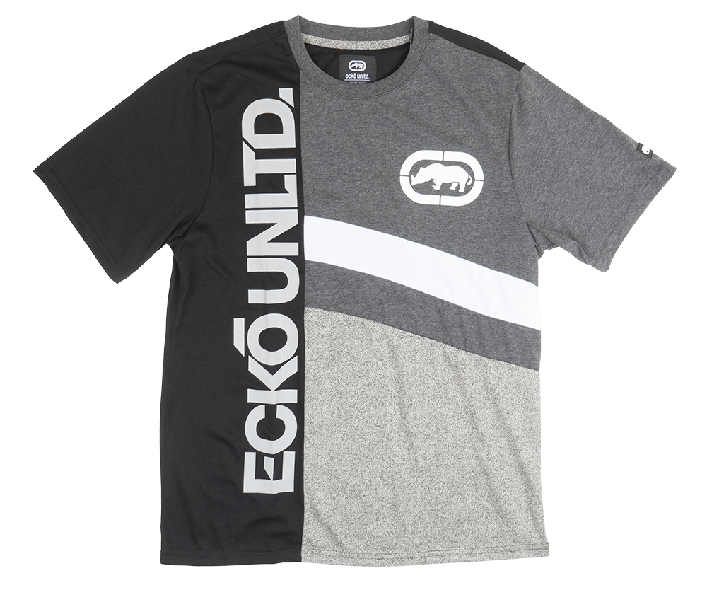 ECKO UNLTD LOGO T-SHIRT BLACK - E031K777