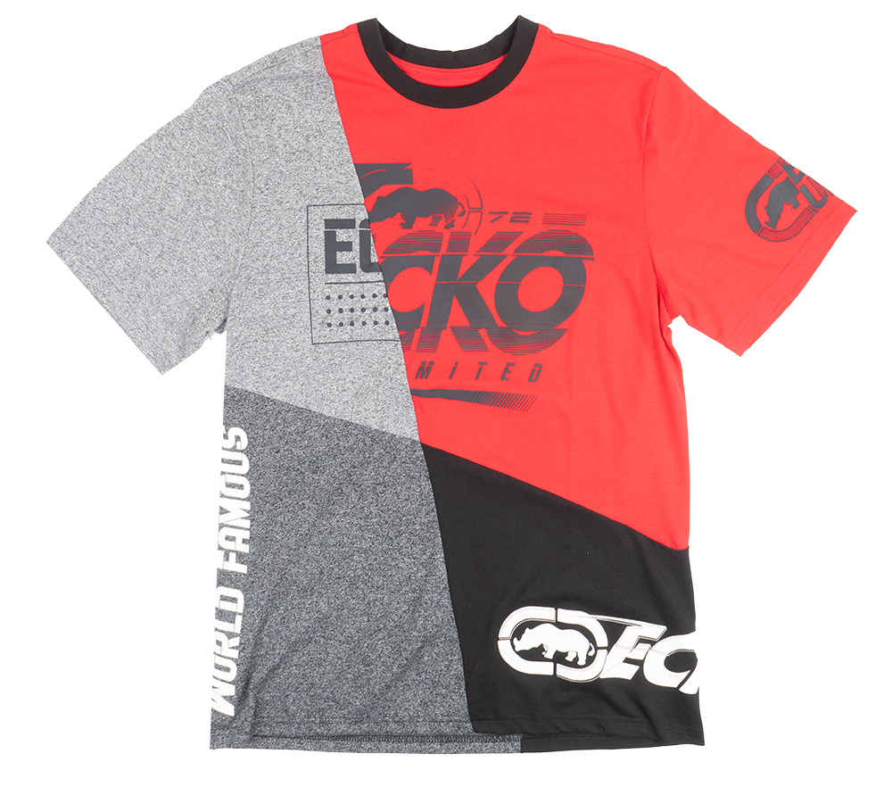 ECKO UNLTD LOGO T-SHIRT TRUE RED - E012K1055