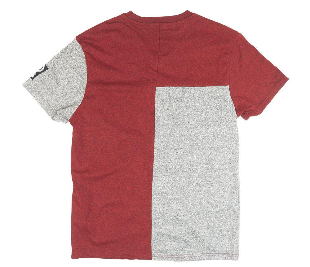 ECKO UNLTD LOGO T-SHIRT TRUE RED MARLED - E012K918