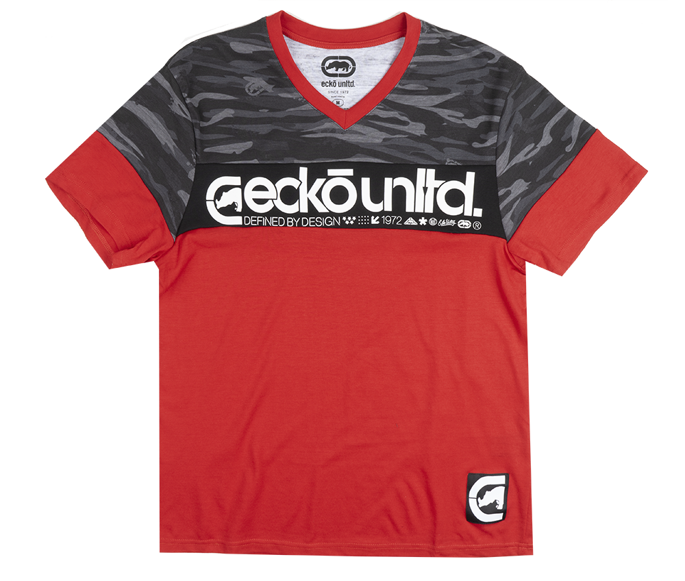 ECKO UNLTD LOGO T-SHIRT TRUE RED - E031K806