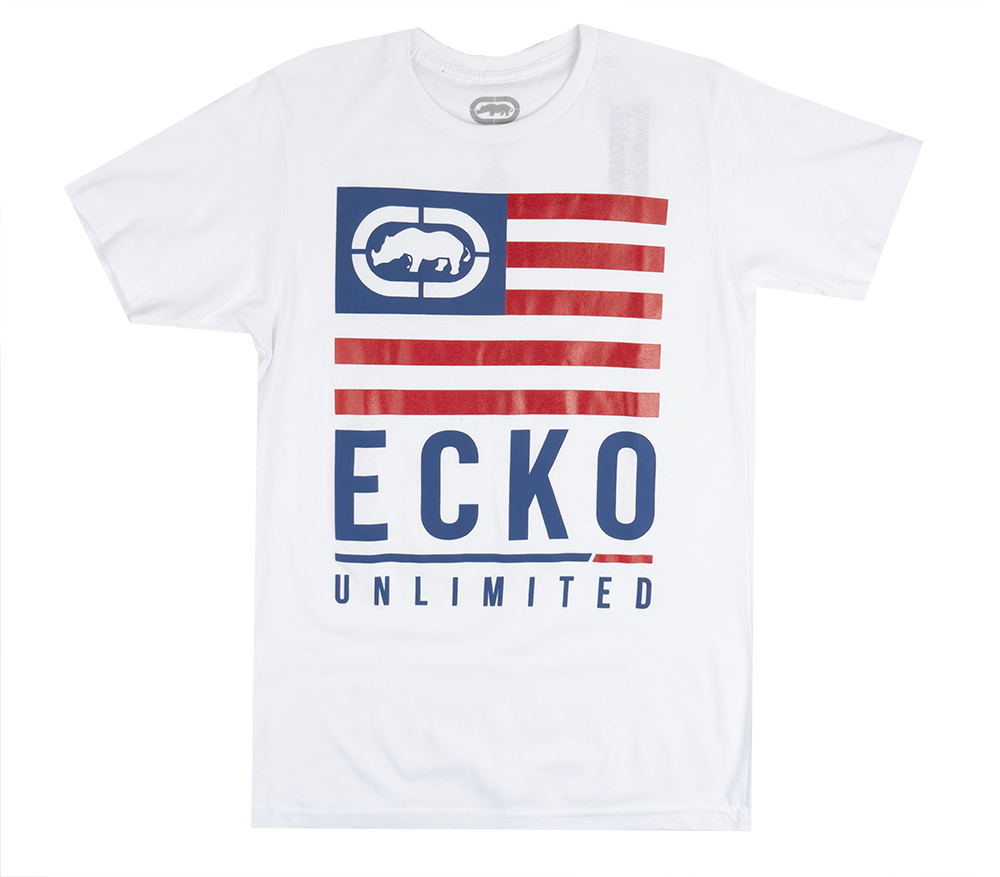 ECKO UNLTD GRAPHIC T-SHIRT WHITE - E022T219