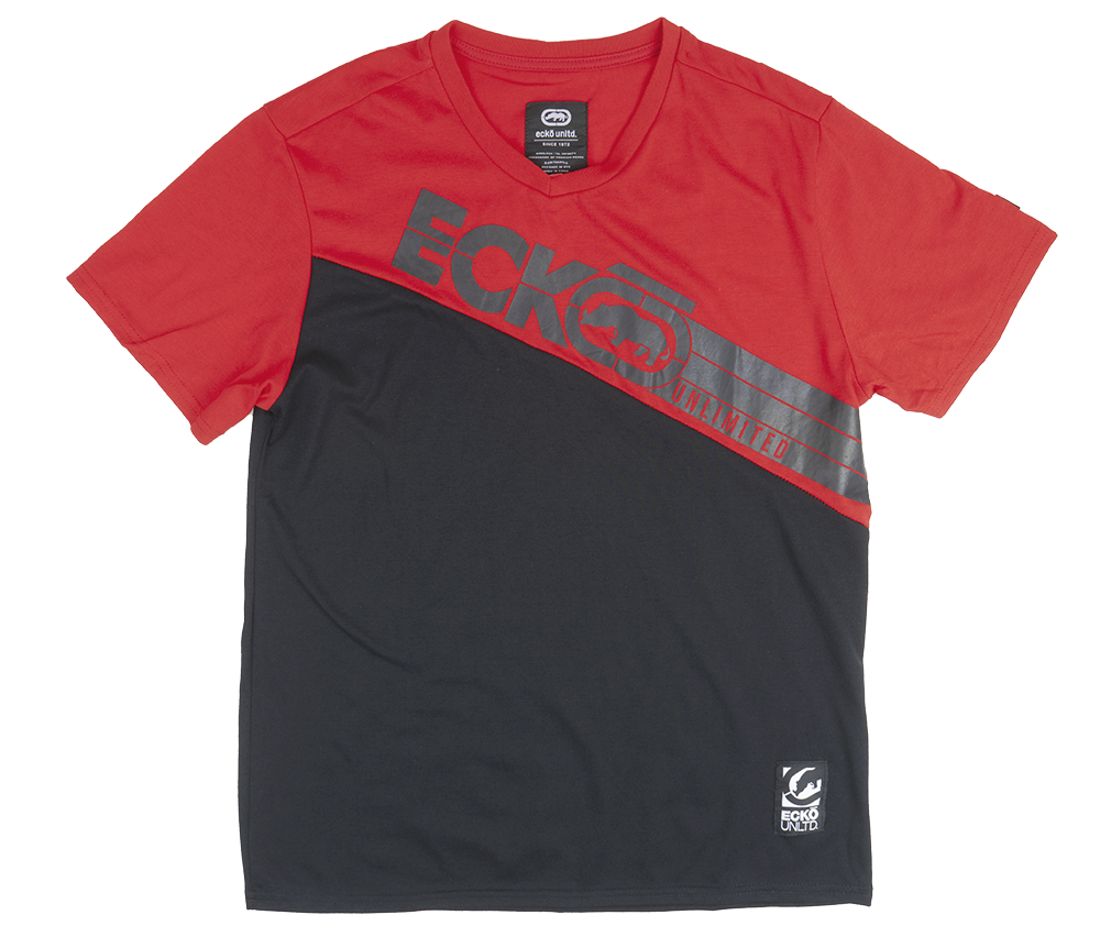 ECKO UNLTD LOGO T-SHIRT TRUE RED - E031K774