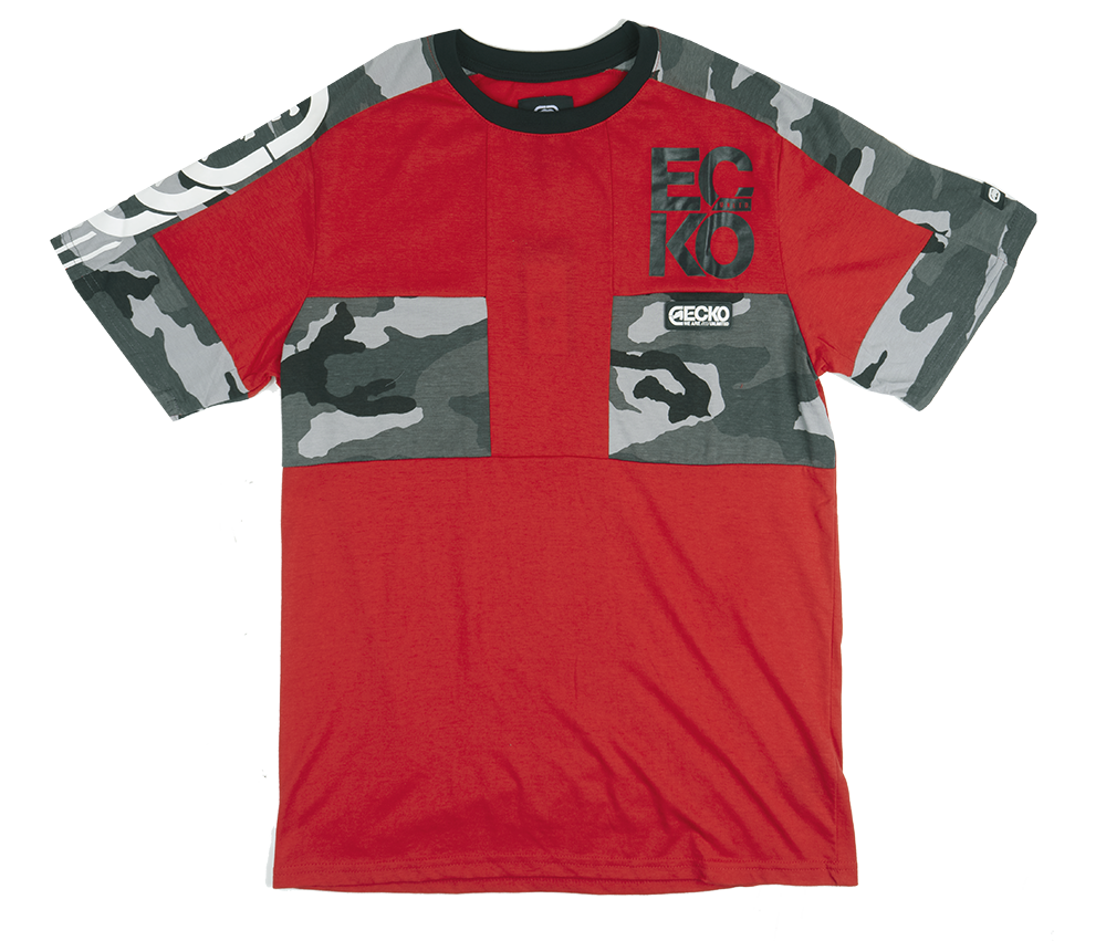 ECKO UNLTD LOGO T-SHIRT TRUE RED - E012K937