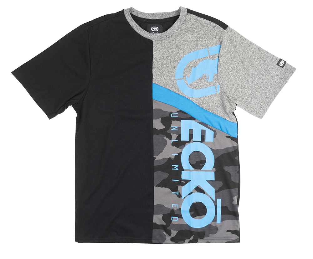 ECKO UNLTD LOGO T-SHIRT DRESDEN BLUE - E031K776