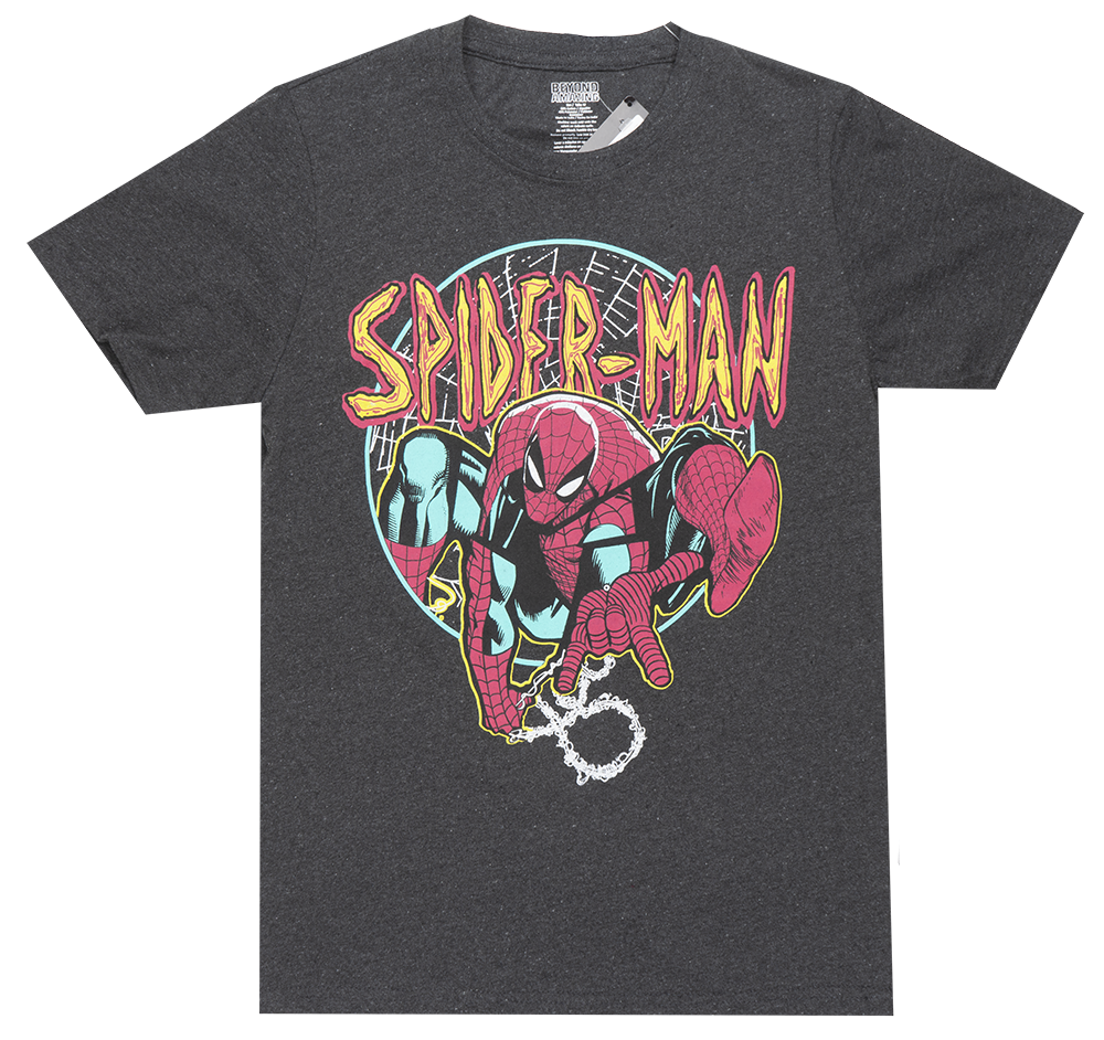 SPIDER-MAN T-SHIRT CHARCOAL - 4MSS90050FD