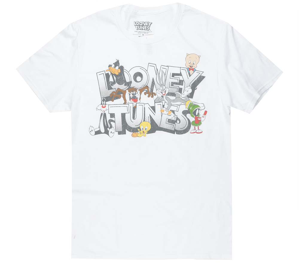 LOONEY TUNES LICENSED T-SHIRT WHITE - WBLT0347