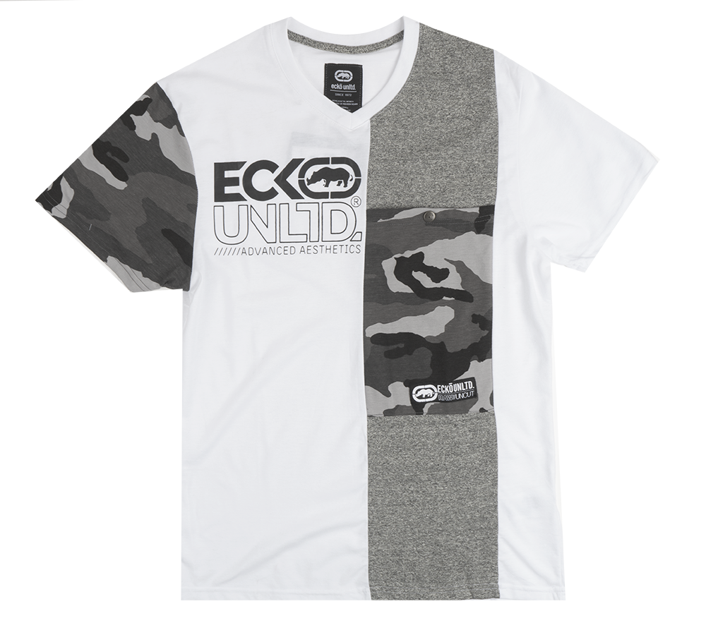 ECKO UNLTD LOGO T-SHIRT WHITE - E012K950