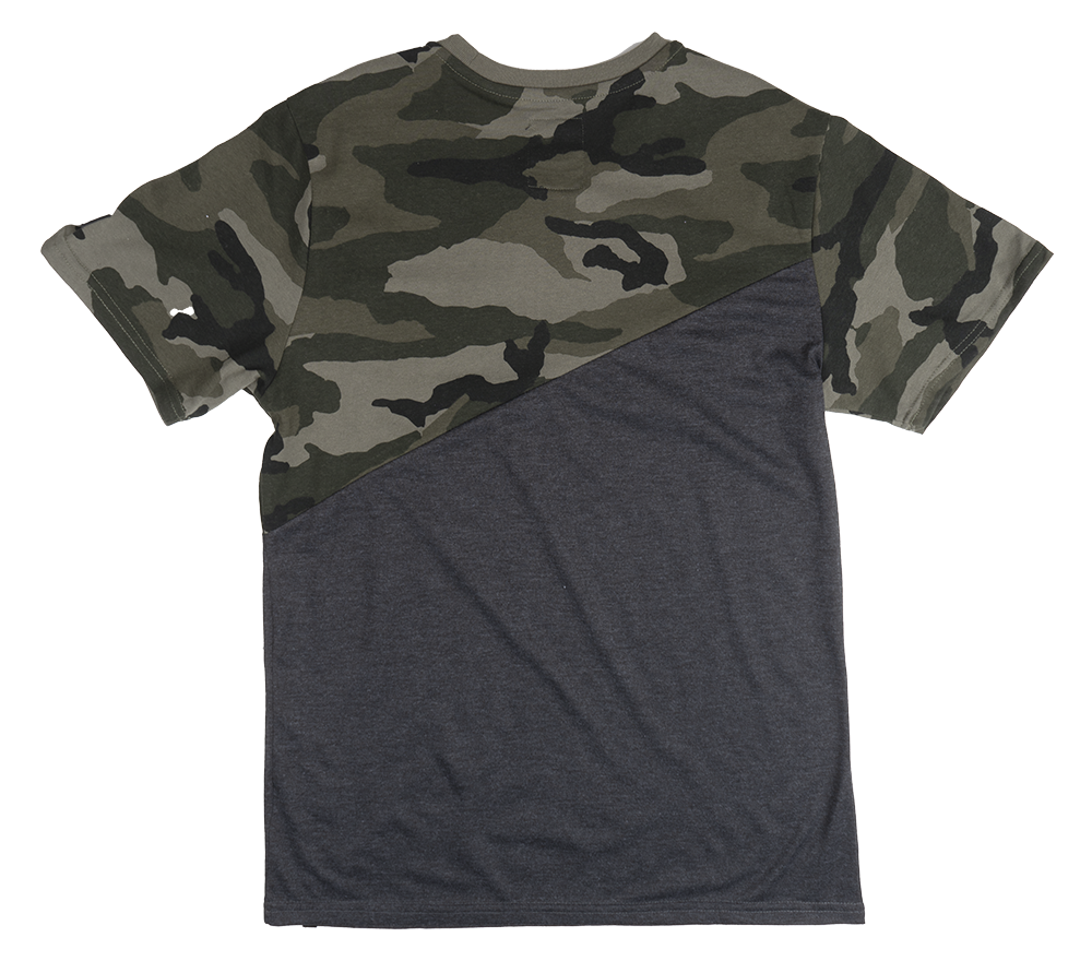 ECKO UNLTD SPLIT LOGO T-SHIRT COMBAT CAMO - E031K772