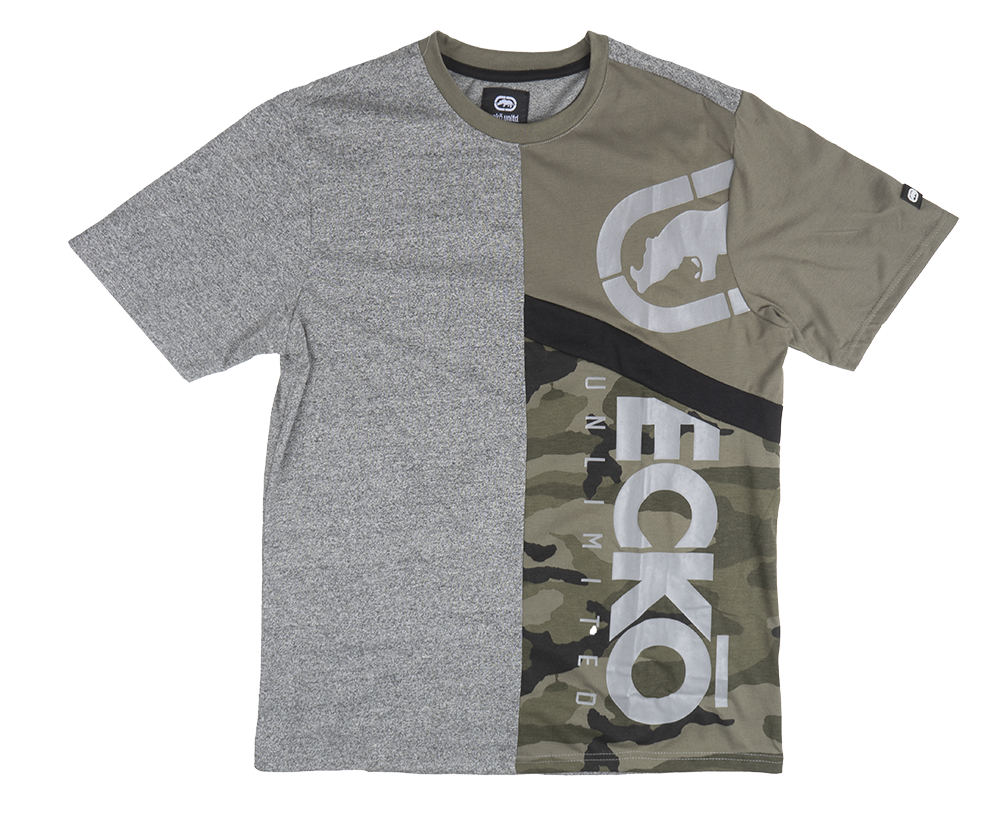 ECKO UNLTD LOGO T-SHIRT OLIVE - E031K776