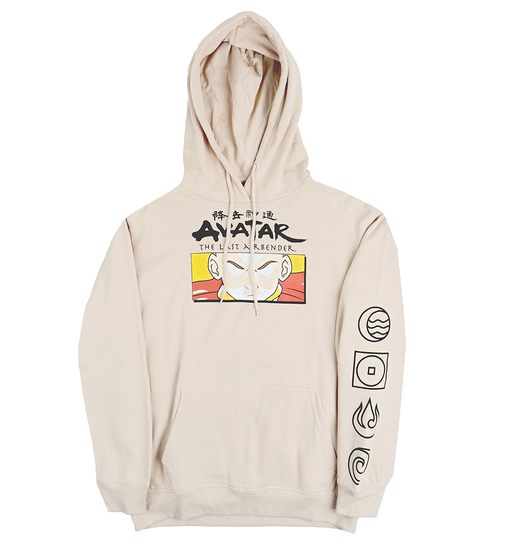 AVATAR THE LAST AIRBENDER HOODIE SAND - 4AVT00670CL