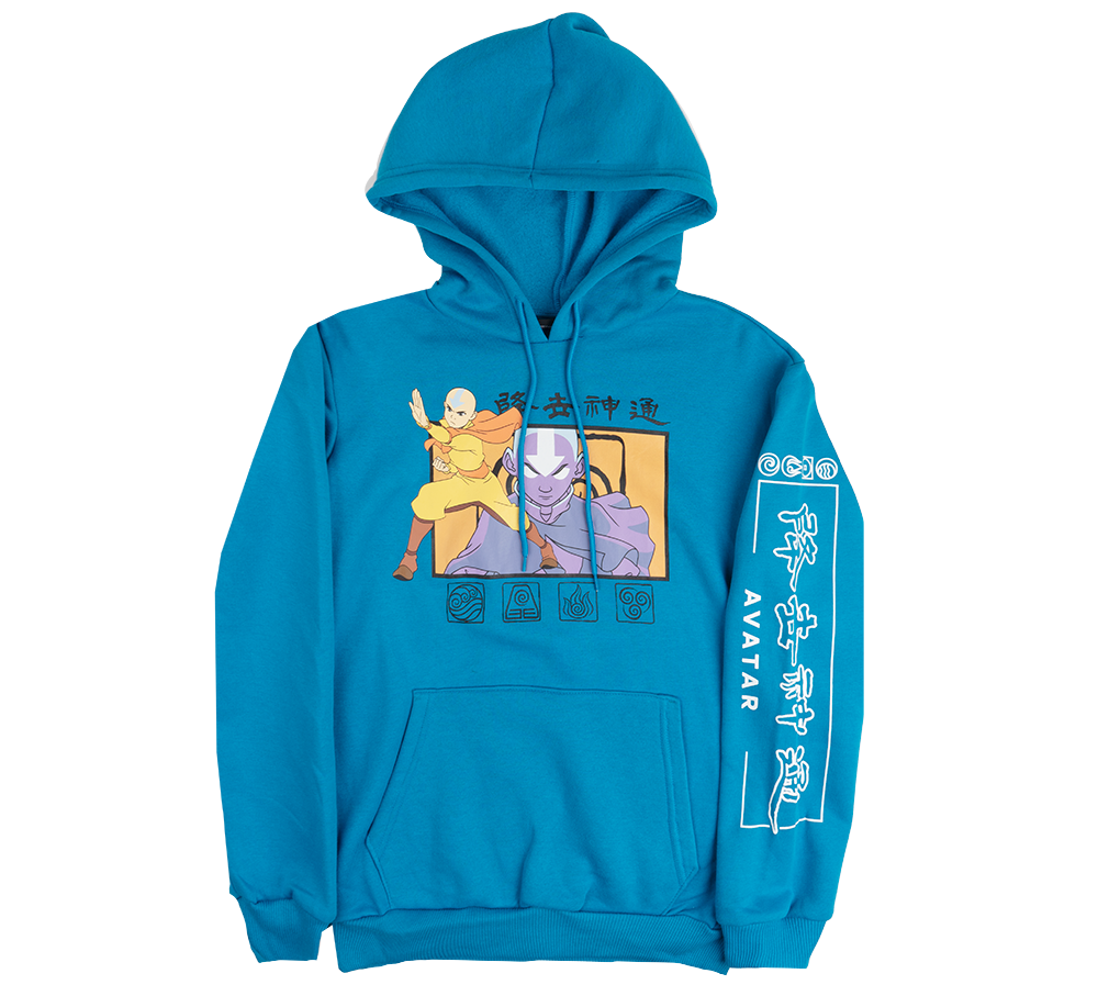 AVATAR THE LAST AIRBENDER HOODIE BLUE - 4ATV0038CL