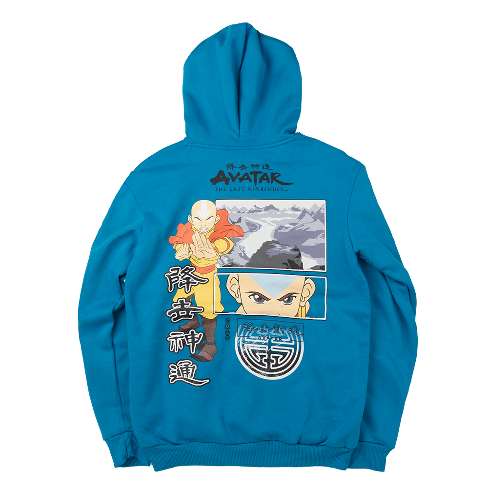 AVATAR THE LAST AIRBENDER HOODIE BLUE - 4ATV0038CL