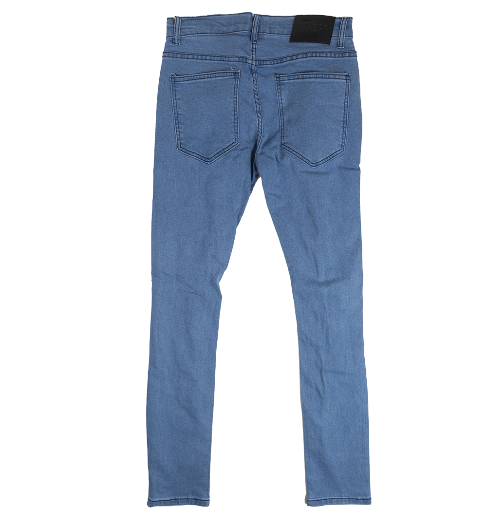 REASON WASHED DENIM JEANS BLUE - DF-07