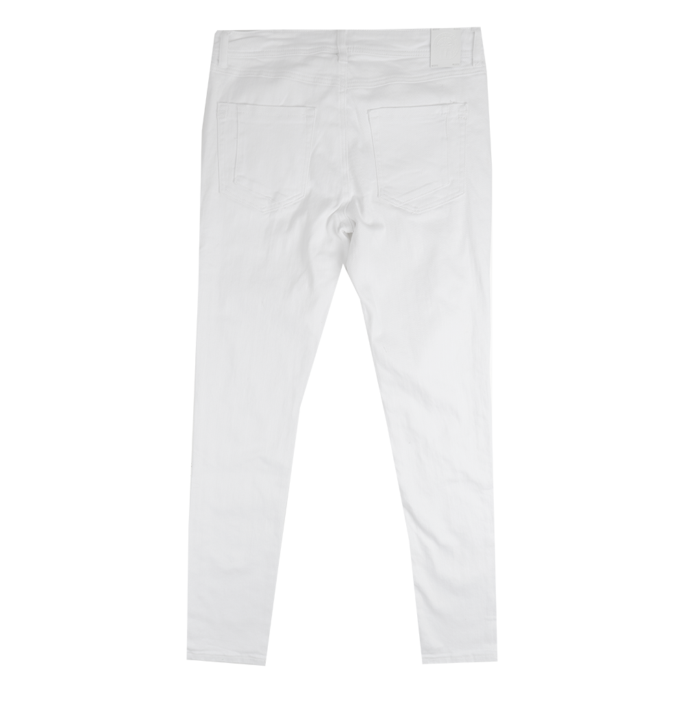 BORN FLY STRAIGHT FIT DENIM JEANS WHITE - 2303D4691