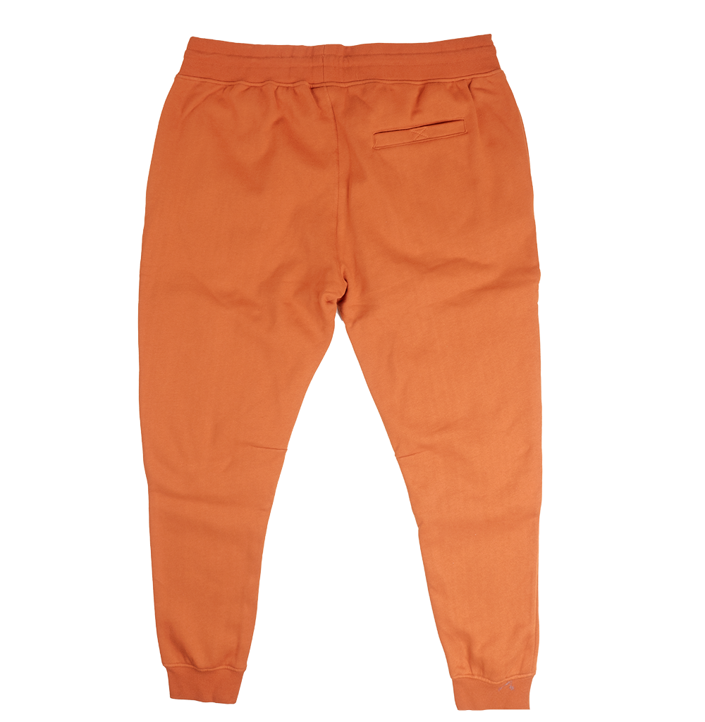 DREAMLAND PLUS SIZE JOGGER PANTS BURNT ORANGE - D2211B0765