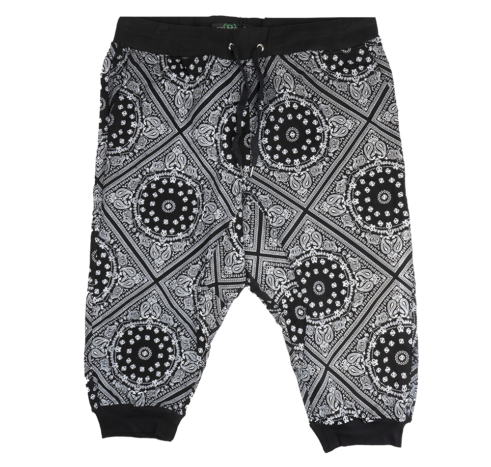 SWITCH BANDANA CAPRI JOGGER BLACK - SPK5145E