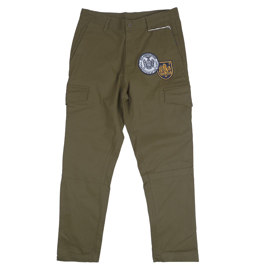 BORN FLY CARGO PANTS OLIVE - 2211B4549