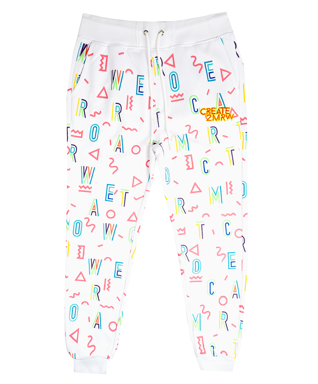 CREATE 2MRW GRAPHIC JOGGER PANTS WHITE - CF1443