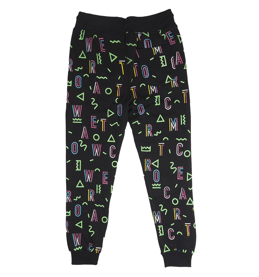 CREATE 2MRW GRAPHIC JOGGER PANTS BLACK - CF1443