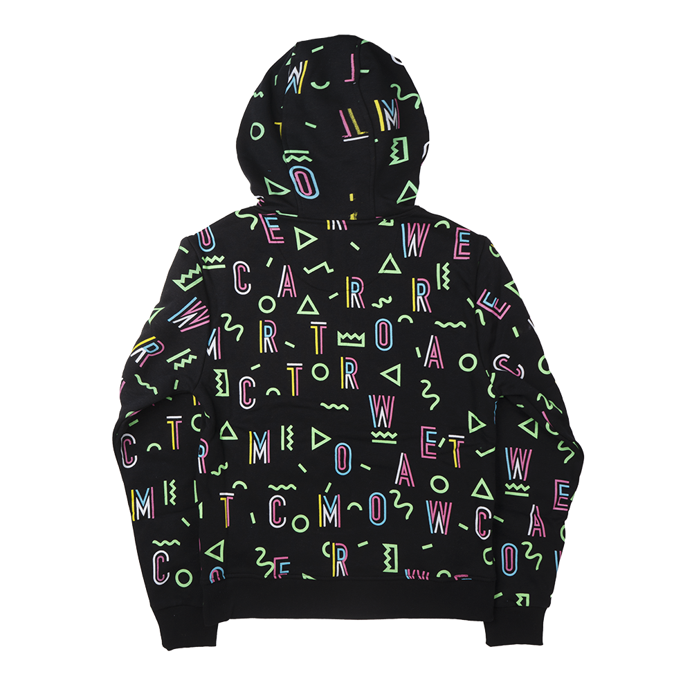 CREATE 2MRW GRAPHIC HOODIE BLACK - CF1243