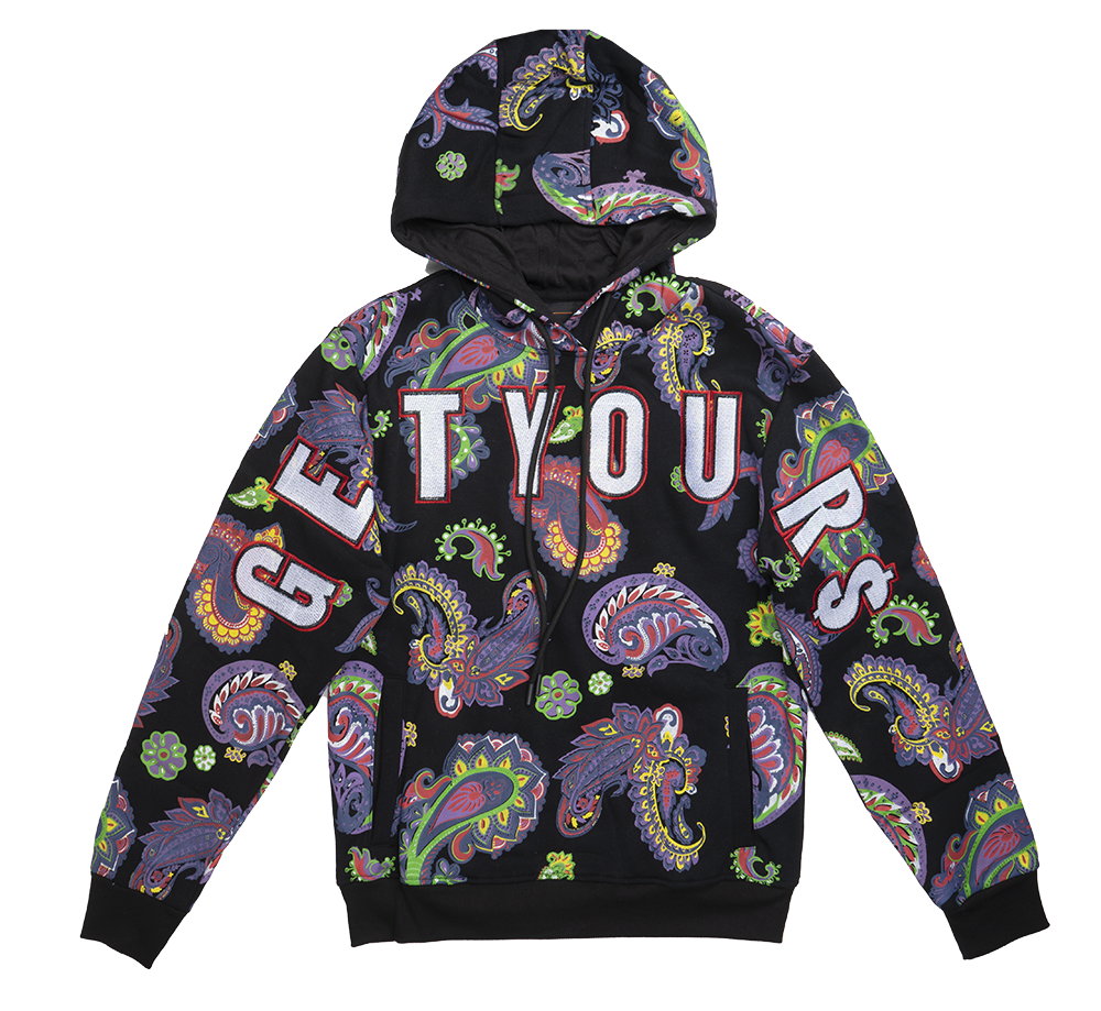 CREATE 2MRW GRAPHIC HOODIE BLACK - CF1234