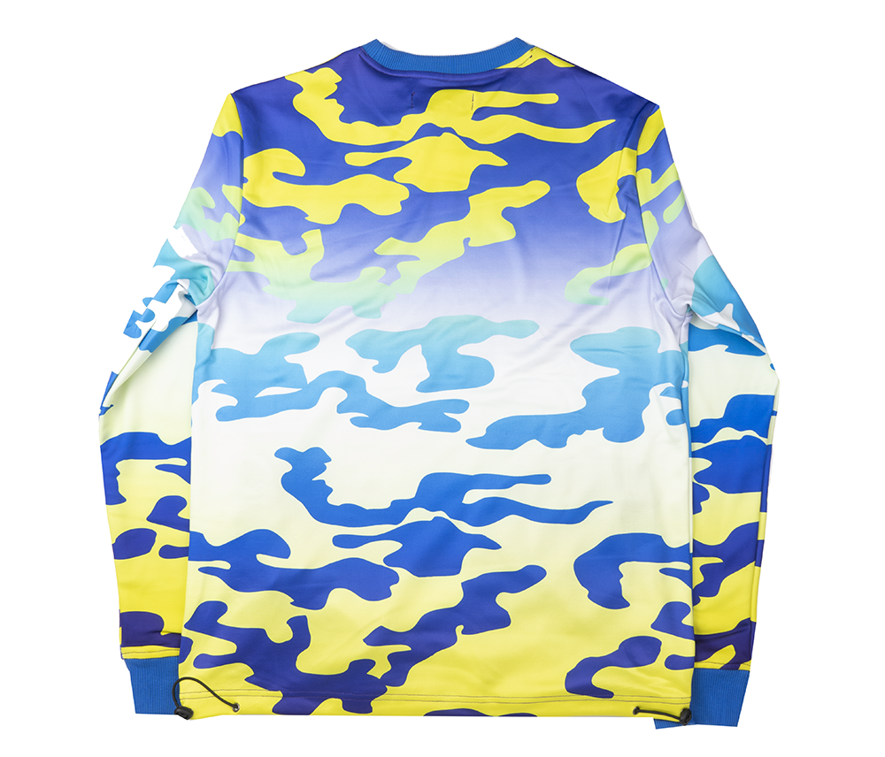 CREATE 2MRW CREWNECK BLUE CAMO - CS9179