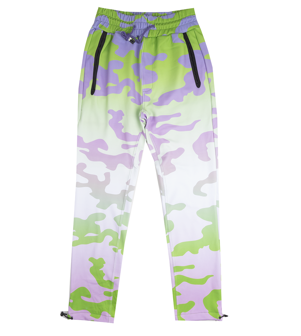 CREATE 2MRW JOGGER PANTS LIME CAMO - CS9280