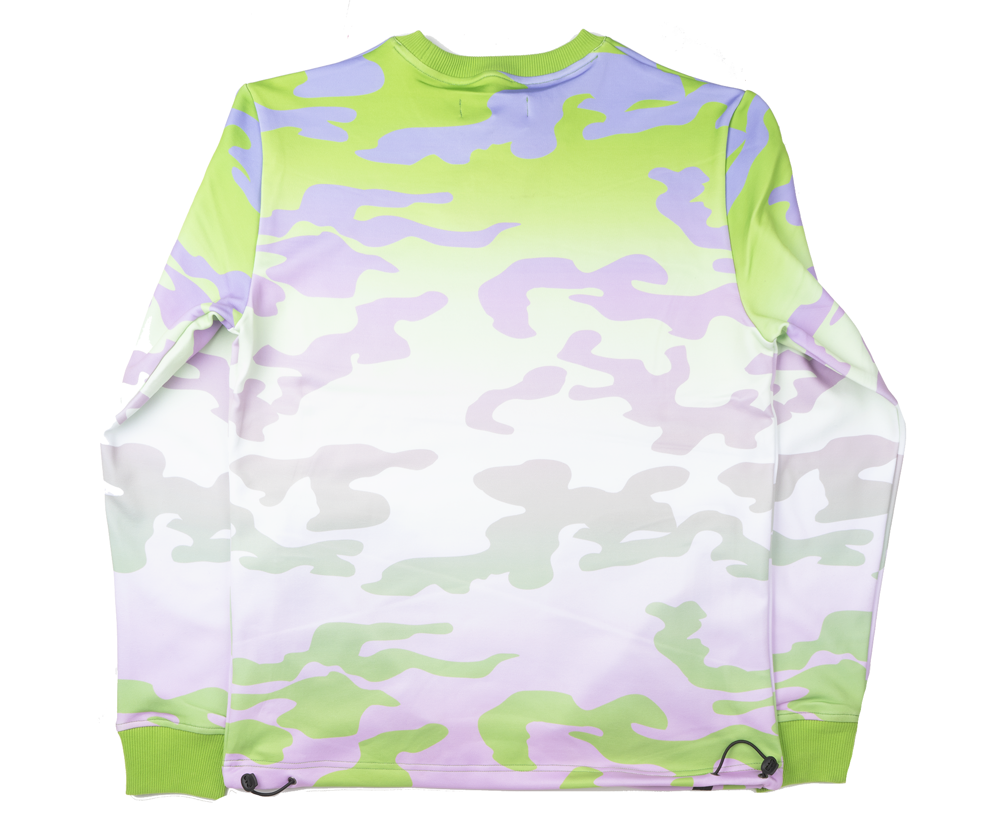 CREATE 2MRW CREWNECK LIME CAMO - CS9179