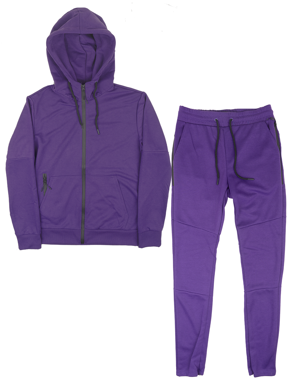 TRUE BORN TRACK JACKET & PANTS SET PURPLE - TH404-TF601