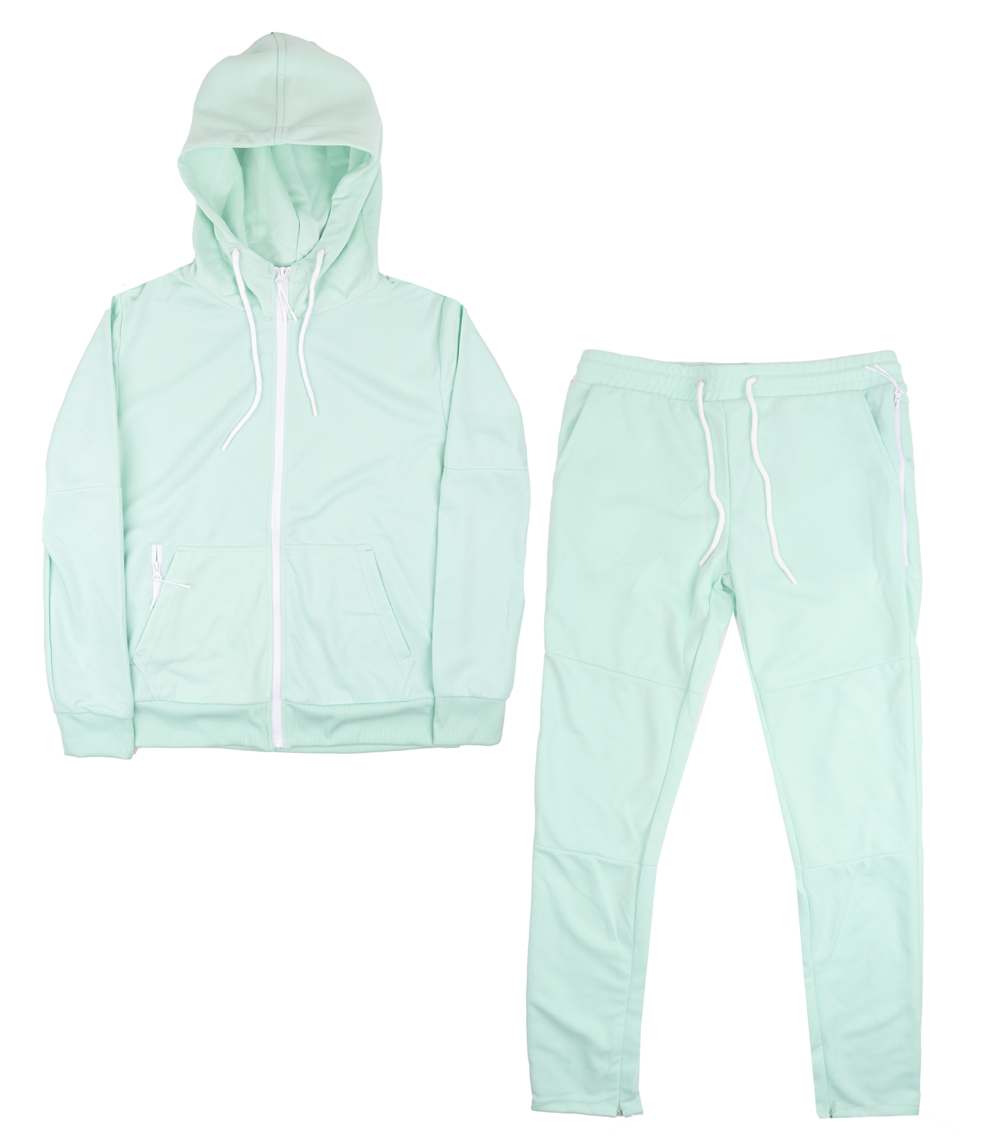 TRUE BORN TRACK JACKET & PANTS SET MINT - TF501-TH504