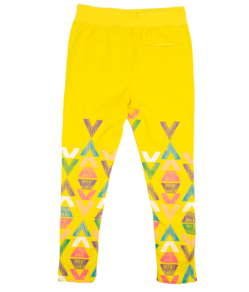 CREATE 2MRW GRAPHIC JOGGER PANTS YELLOW - CF1431