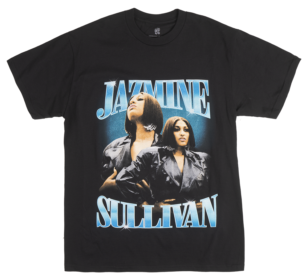 LICENSED JAZMINE SULLIVAN T-SHIRT BLACK - PHOTO