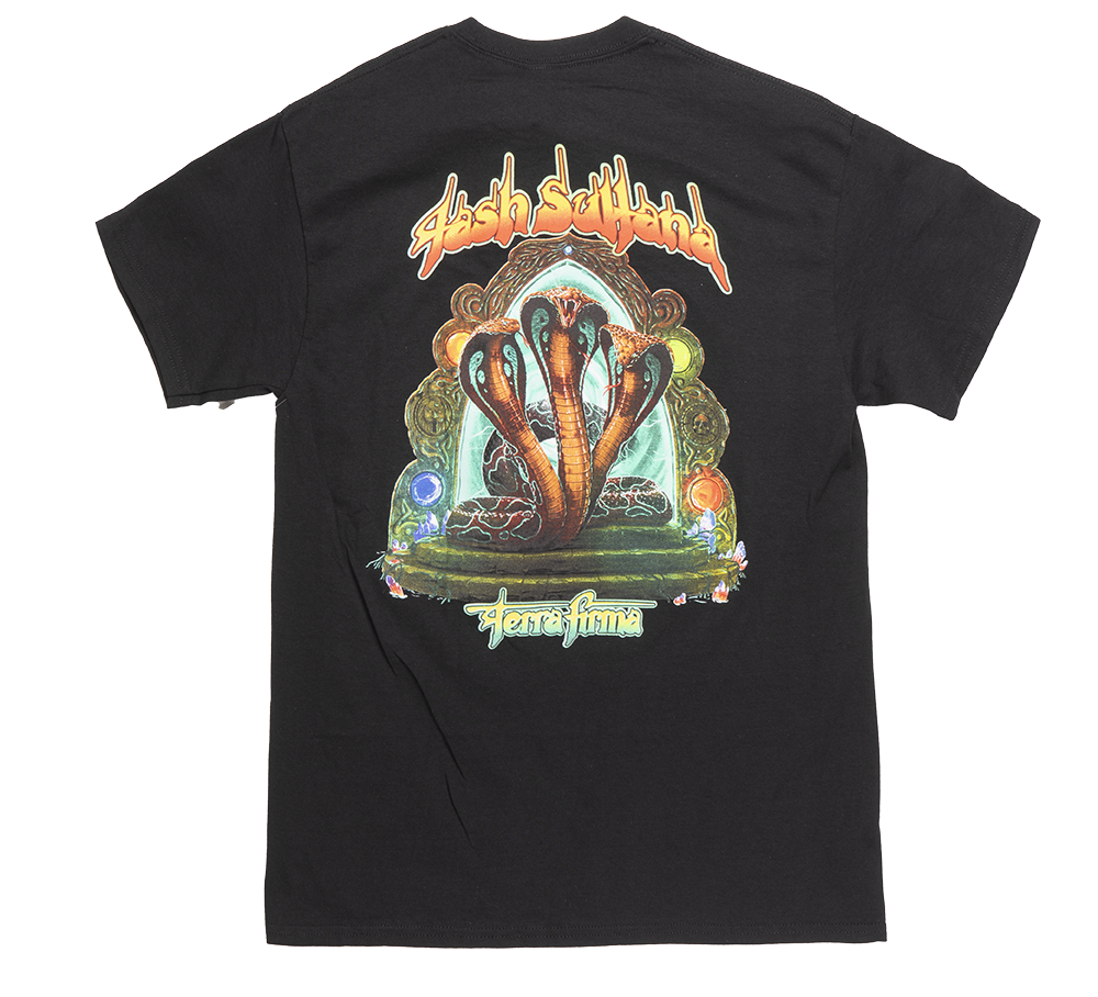 LICENSED TASH SULTANA T-SHIRT BLACK - TERRA FIRMA