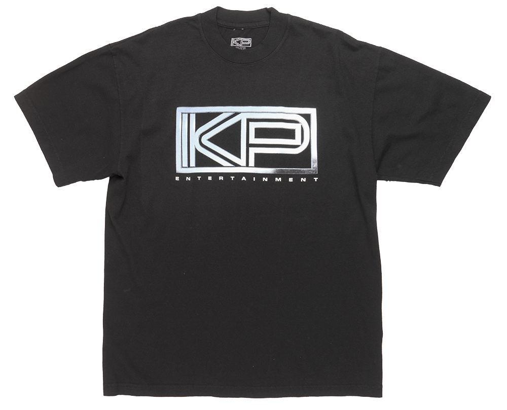 LICENSED KING PRINCESS T-SHIRT BLACK - KP LOGO