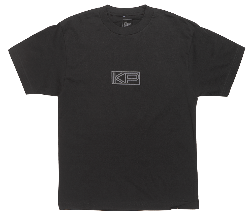 LICENSED KING PRINCESS T-SHIRT BLACK - KP LOGO 2