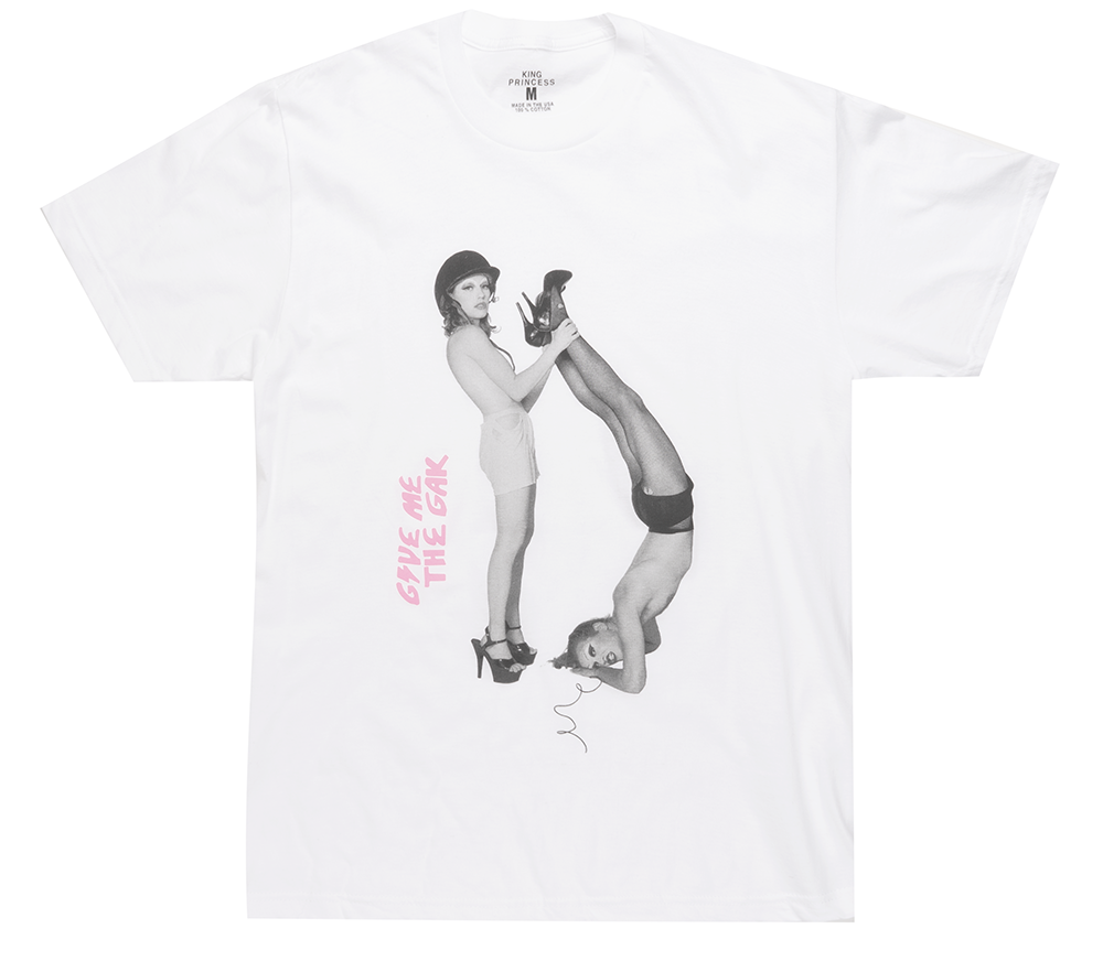 LICENSED KING PRINCESS T-SHIRT WHITE - BAILEY GATES