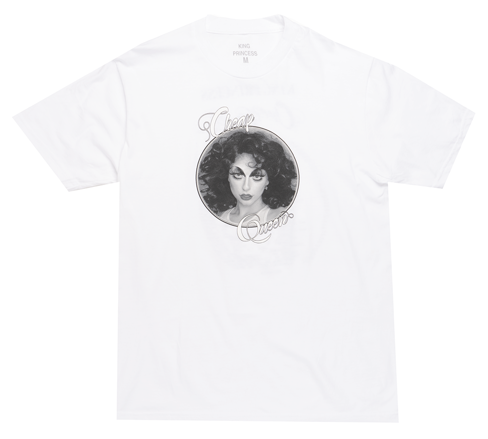 LICENSED KING PRINCESS T-SHIRT WHITE - TOUR