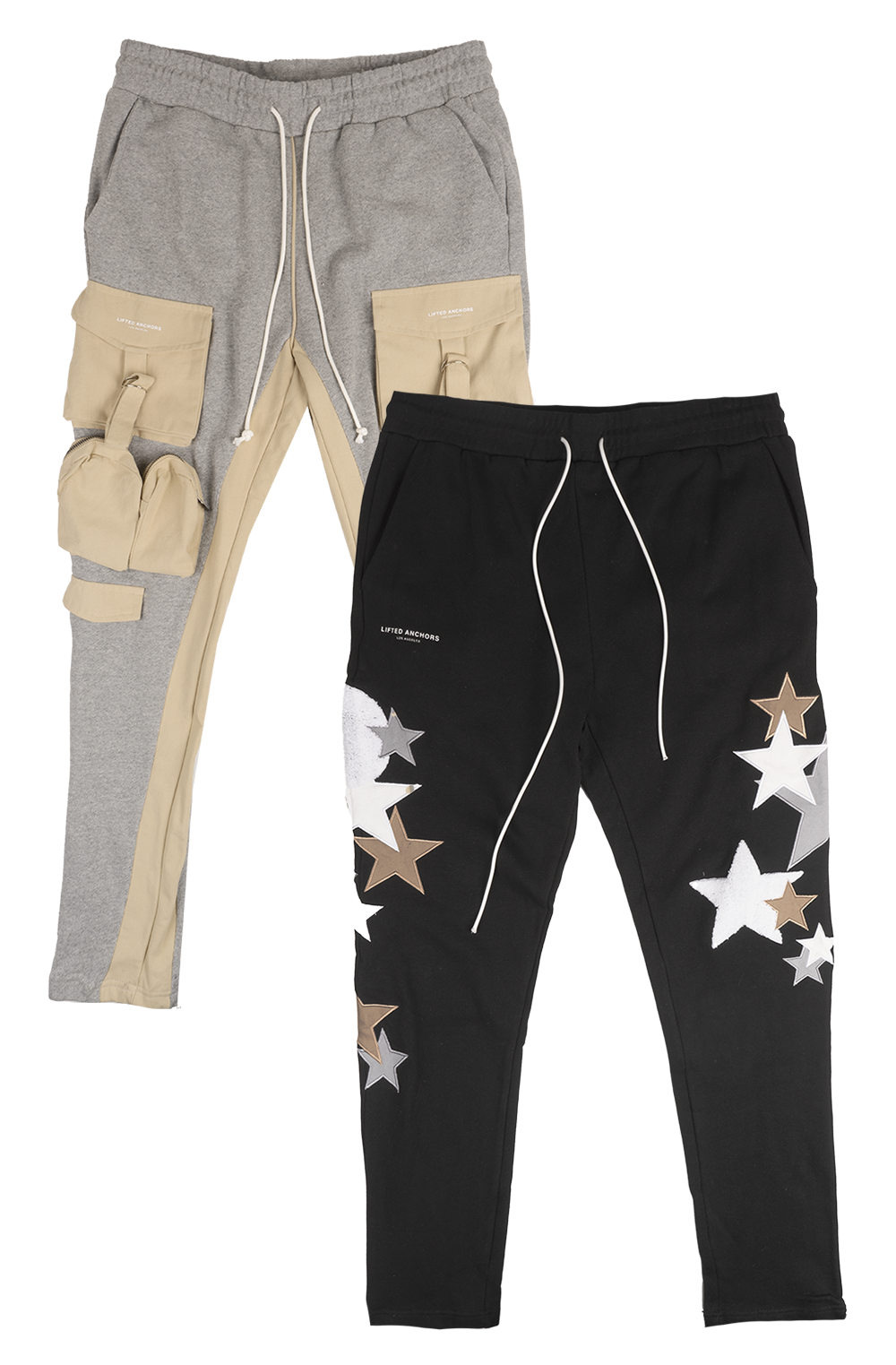 LIFTED ANCHOR ASSORTED JOGGER PANTS MULTI - LAJGR04