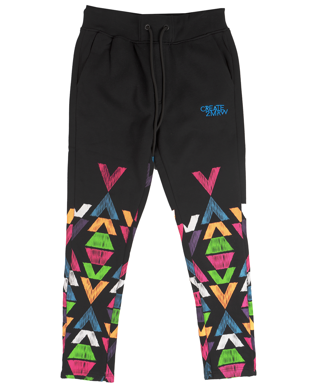 CREATE 2MRW GRAPHIC JOGGER PANTS BLACK - CF1431