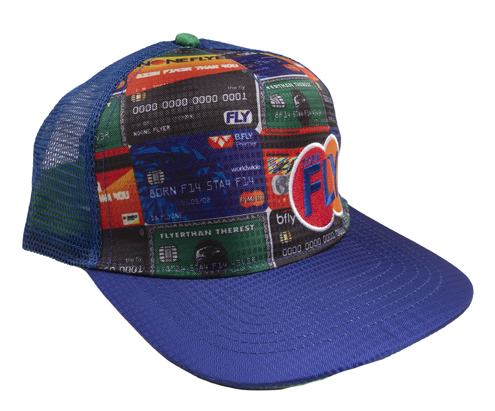 BORN FLY TRUCKER HAT MULTI - 2303X4756