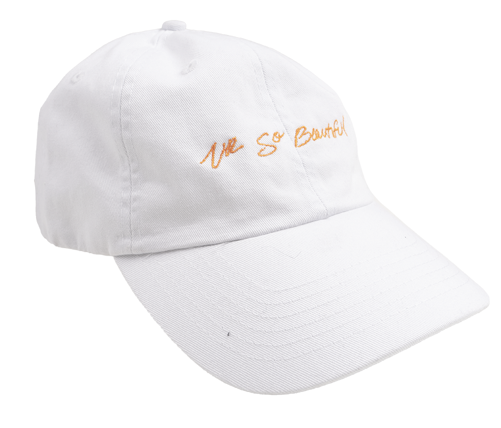 GRACE VANDERWAAL DAD HAT WHITE - GRACE V HAT