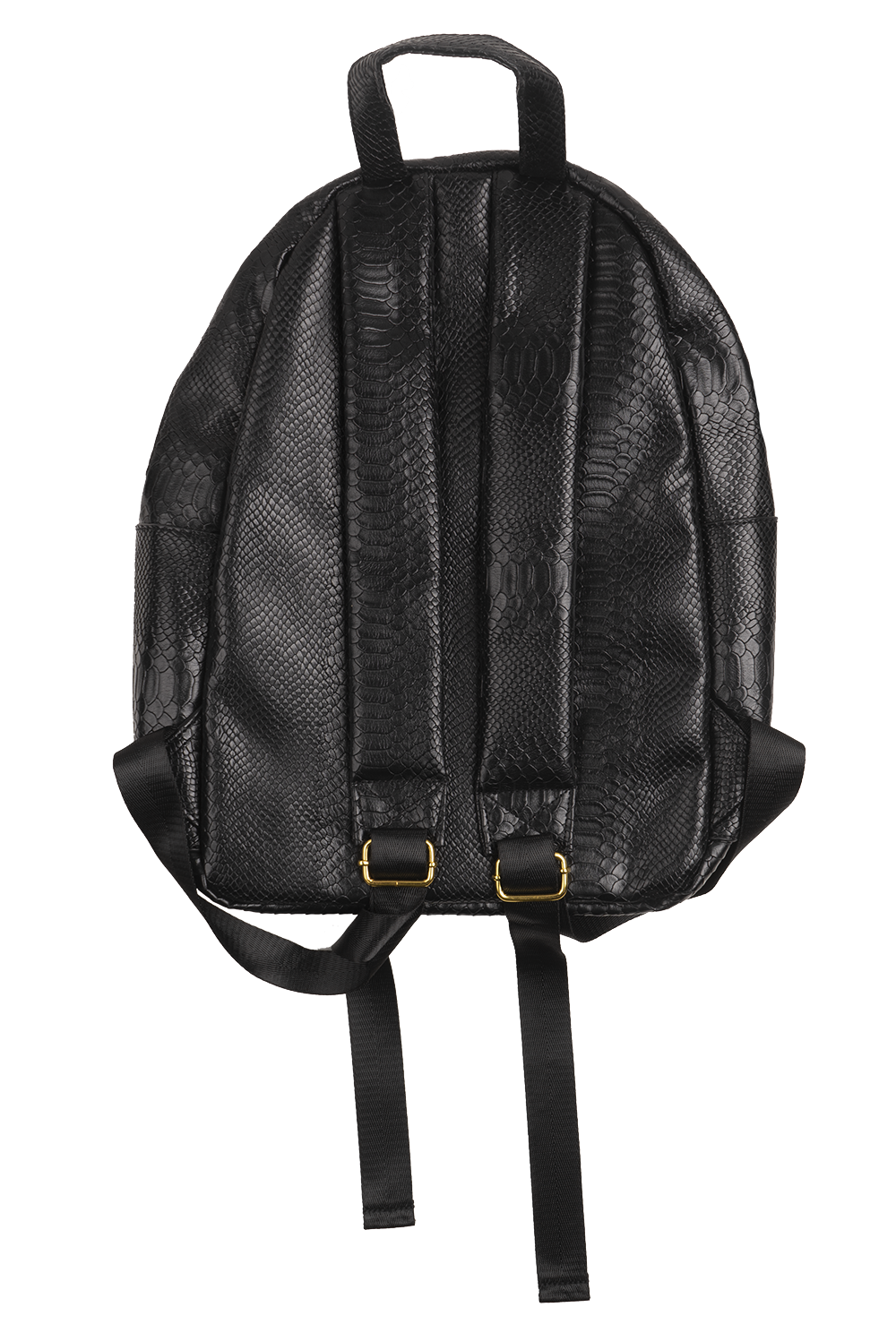 CAPITAL GAINS LEATHER BACKPACK BLACK - CG003