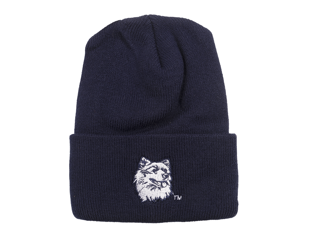 LICENSED UCONN HUSKIES BEANIE NAVY - CONT001