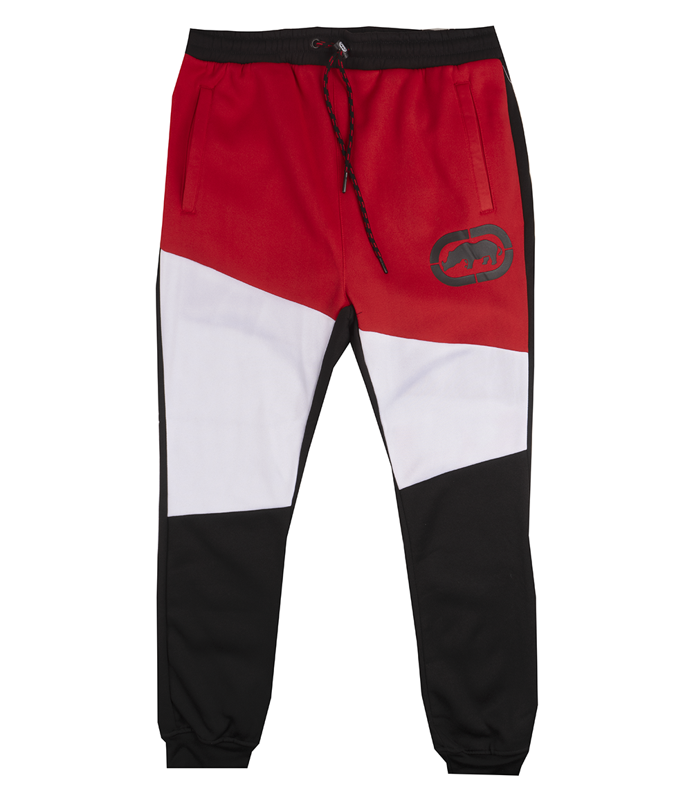 ECKO UNLTD FLEECE JOGGER PANTS TRUE RED - EO32G669