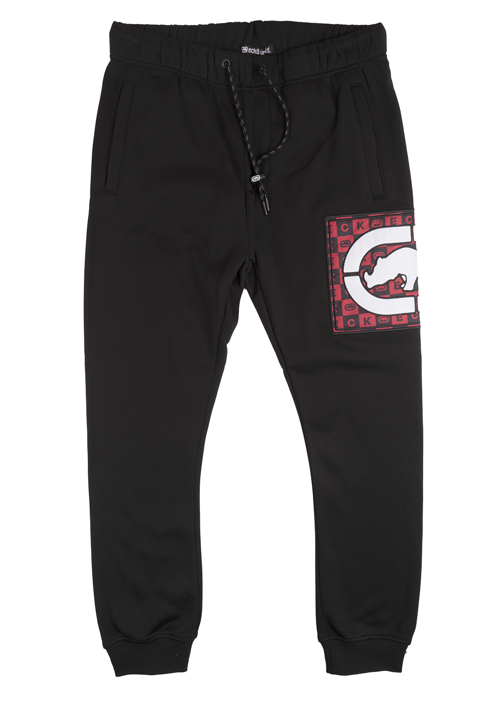 ECKO UNLTD FLEECE JOGGER PANTS BLACK - EO31G591