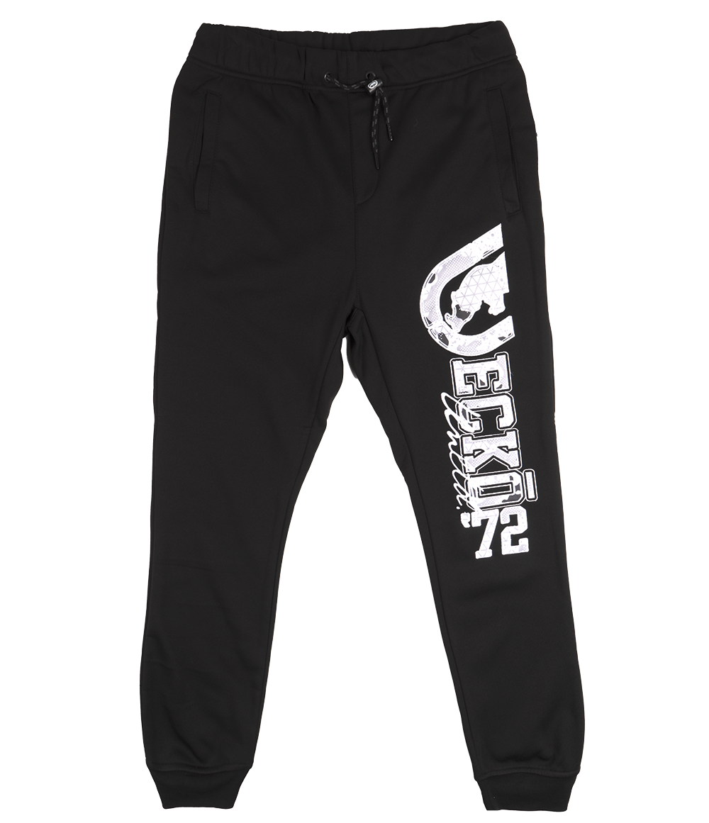 ECKO UNLTD FLEECE JOGGER PANTS BLACK - EO31G592